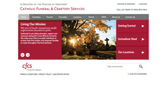 Desktop Screenshot of cfcsmonterey.org
